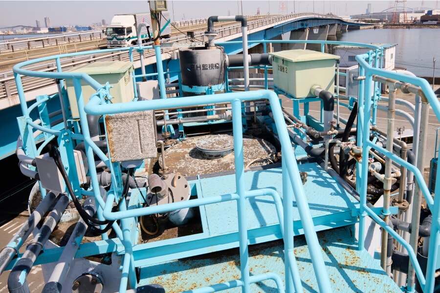 画期的なバイオオキシタワーを採用