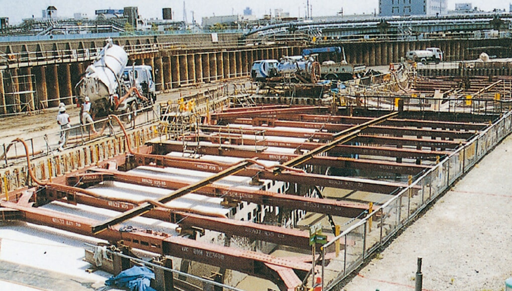 一級河川正蓮寺川排流渠等築造工事